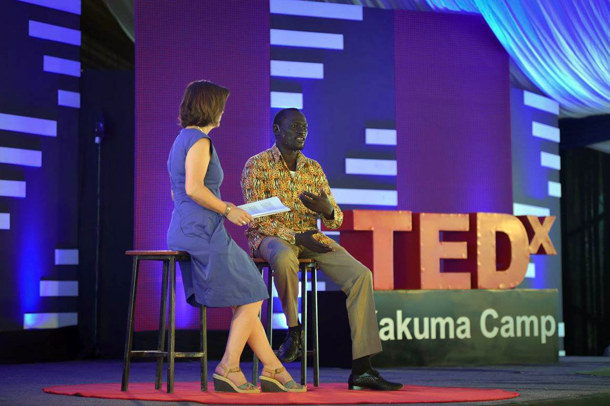 The governor of Turkana County, Josephat Nanok, also participated in the event.