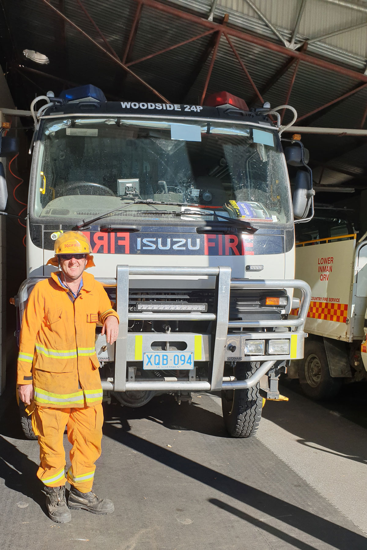 Woodside Lutheran chairperson and firefighting volunteer Darren Juers said it was great to see church and community members working together.