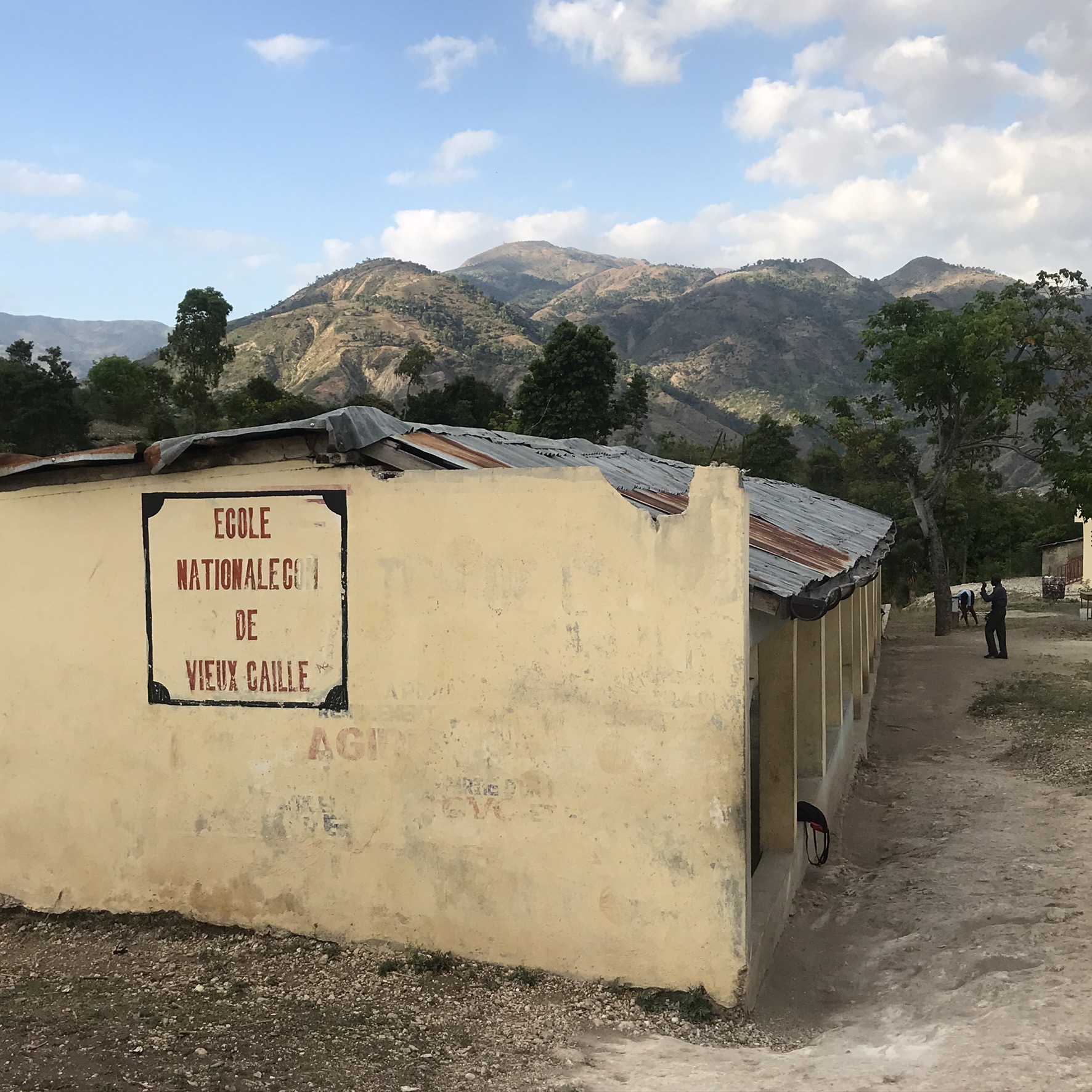 Haiti’s Vieux Caille National School located in a rural area outside Grand Goave to the west of Port-au-Prince