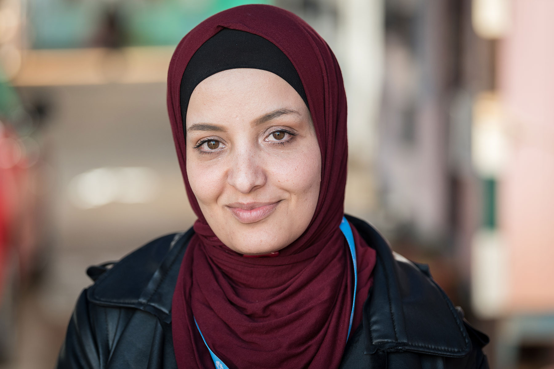 Islam Asmet Al-Shdaifat, LWF Area Manager in Za’atari Camp