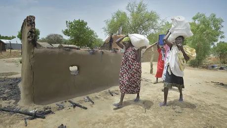 The security of aid workers is increasingly under threat in dangerous environments such as South Sudan. Photo: Paul Jeffrey