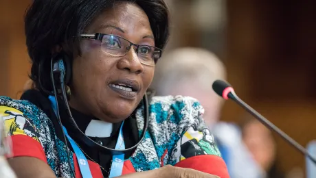 Rev. Dr Jeannette Ada Maina, LWF vice president for Africa. Photo: LWF/A. Hillert