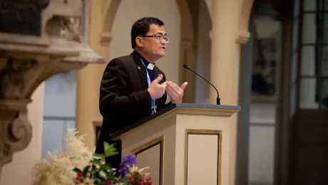 LWF Council member Bishop Aaron Chuan Ching Yap says the international Lutheran-Catholic dialogue provides impetus for Malaysiaâs Christians to move forward and embrace each other in a spirit of reconciliation. Photo: LWF