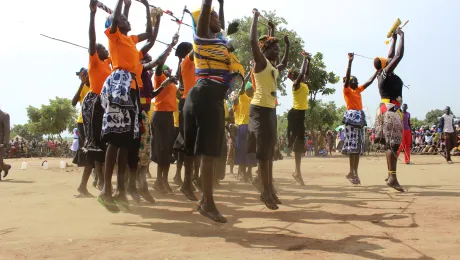 Adjumani World Refugee Day celebrations in Ayilo. Photo: LWF/ H. Lehto