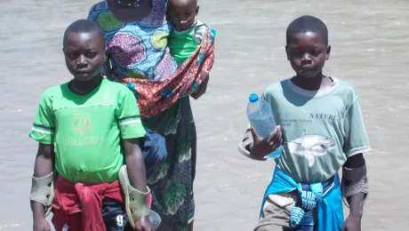 Bohong villagers had to flee their homes after a Seleka rebel attack in mid-August. Photo: EELCAR