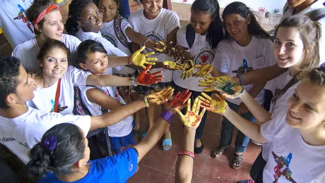 At the âGreen Project,â the LAC and Nicaraguan youth get ready to become artistic advocates for the environment. Â© LWF/Chelsea Macek