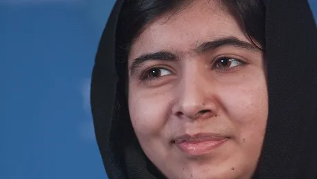 Malala Yousafzai. Photo: <a href=