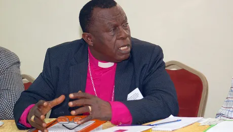 Ghanaian Bishop Dr Paul Kofi Fynn, moderates one of the sessions at the LWF consultation on 