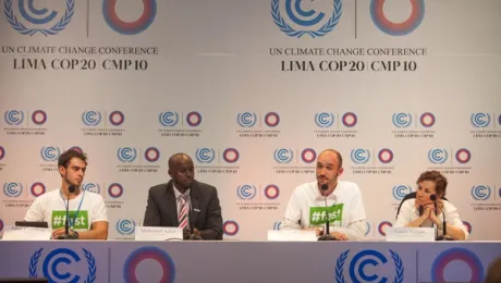 Fast for the Climate at Cop 20 in Lima, Peru 