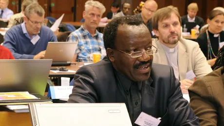 Bishop Dr Ndanganeni P. Phaswana at Council 2011. Photo: LWF/H.Putsman Penet