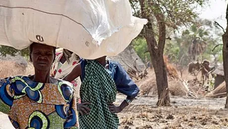 The LWF is helping those like this woman who lost home and belongings in the recent attacks to get back on their feet. Â© LWF/Melany Markham