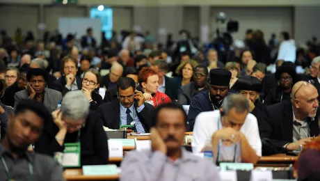 WCC Assembly Plenary. Photo: Peter Williams/WCC