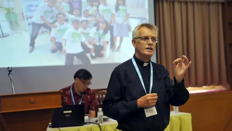 LWF General Secretary Rev. Dr Martin Junge said the Asia Pre-Assembly is an opportunity for church representatives to meet, share their work and exchange ideas. Photo: LWF/A. Danielsson