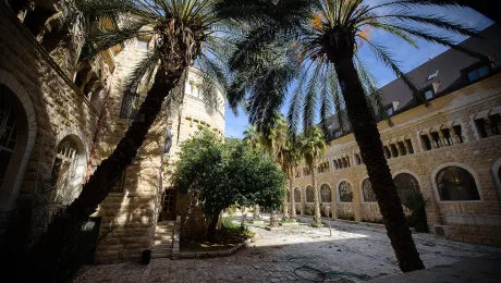 The LWF-run Augusta Victoria Hospital in East Jerusalem. Photo: LWF/M. Renaux