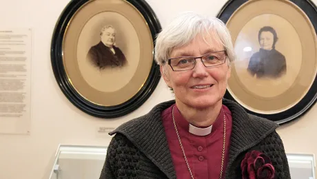 Church of Sweden Archbishop Dr Antje JackelÃ©n. Photo: Dr Thilo Fitzner