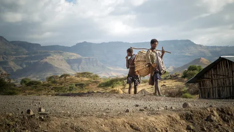 Once again, Ethiopians have to deal with a drought as the north of the country is heavily affected by El Nino. Photo: Hannah Mornement