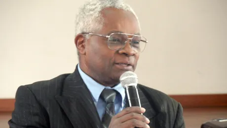 MLC President Dr Rakoto Endor Modeste says the workshop highlighted sustainability and good governance as areas of importance for the Malagasy Lutheran Church. Photo: MLC 