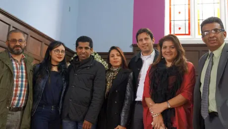 Members of the Reformation anniversary Joint Commission in Colombia, during a planning meeting for upcoming events. Photo: LWF/P. Cuyatti