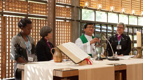 Opening worship at the LWF Council meeting. Photo: LWF/Helen Putsman