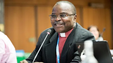 LWF Council member Bishop Dr Jensen Seyenkulo. Photo: LWF / Albin Hillert