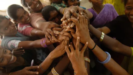 LWFâs delegation to the 65th Commission on the Status of Women brings vital voices of women and girls to ensure a gender just lens on COVID-19 response and recovery. (File photo taken before the start of COVID-19) Photo: Life on Earth photos/Sean Hawkey