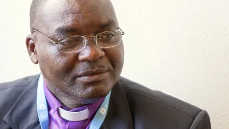  Churches in the Central African Republic strive to help warring factions reconcile, says newly elected president of the Evangelical Lutheran Church of the Central African Republic, Rev. Dr Samuel Ndanga-TouÃ©. Photo: LWF/S.Gallay