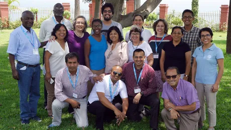 Representatives from nine Lutheran World Federation (LWF)  member churches in Latin America and the Caribbean. Photo: LWF/ Peru