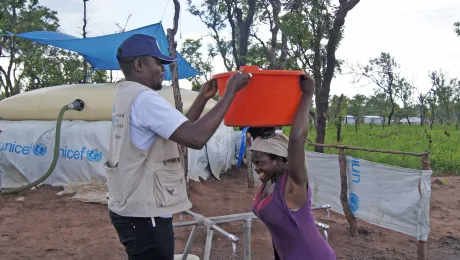 DRC refugees in Lovua settlement, Northern Angola. Photo: LWF/ C. KÃ¤stner