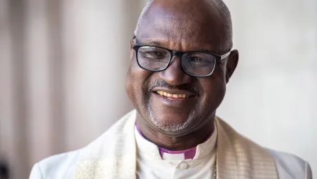 Lutheran World Federation president Archbishop Musa Panti Filibus Photo: LWF/Albin Hillert