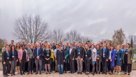 In November 2018, representatives of the three European regions met in Moravske Toplice, Slovenia. Photo: LWF/A. Danielsson