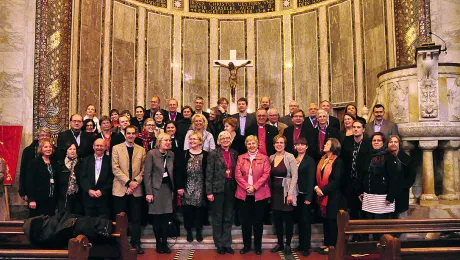 Participants at the 2014 LWF European church leadership gathering in Rome, hosted by the Evangelical Lutheran Church in Italy. Photo: Gerhard Frey-Reininghaus