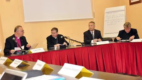 Participants at the panel discussion on the 2017 Reformation anniversary. Photo: Gerhard Frey-Reininghaus