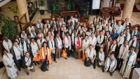 Gathered in Addis Ababa from 23-27 October 2019, Lutherans from across the globe join in consultation under the theme of âWe believe in the Holy Spirit: Global Perspectives on Lutheran Identitiesâ. Photo: LWF/Albin Hillert