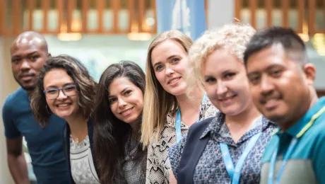 Council youth members, 17 June 2019, Geneva, Switzerland. Photo: LWF/S. Gallay 