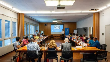 Participants in the 2019 LWF Third International Lay Leadersâ Seminar, held in Geneva and Wittenberg. Photo: LWF/S. Gallay