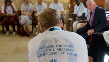 2017 Peace messenger training in Jerusalem. Photo: LWF/ B. Grey