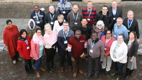  Participants at the 17th International Seminar for Pastors in Lutherstadt Wittenberg that took place from March 3rd to March 17th, 2018. Photo: LWB-Zentrum Wittenberg 