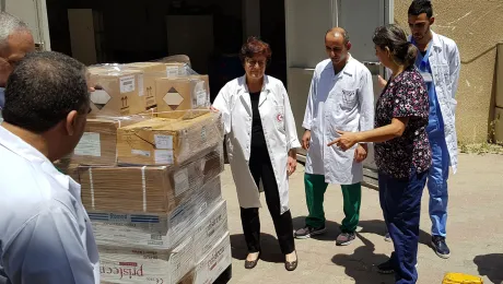 Churches and agencies are calling on the U.S. government âto extend compassion and help to those who are in needâ at this time of global pandemic. Photo: LWF/ Shaban Mortaja (Juzoor Gaza)