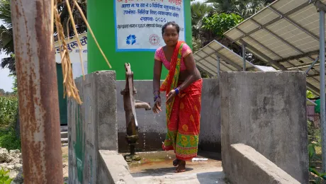 Provision of safe and secure water sources for marginalized communities is part of the joint collaboration between LWF Nepal and the Nepal Evangelical Lutheran Church in the eastern part of the country. Photo: LWF Nepal