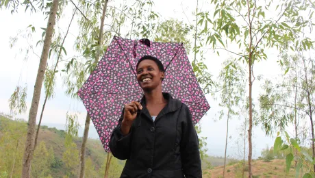 A sycamore planting project in eastern Tanzania supplements the income of residents. Photo: LWF/S. Cox