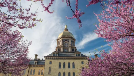 The University of Notre Dame in the U.S. state of Indiana where the consultation on the future of the JDDJ will take place. Photo: University of Notre Dame/Barbara Johnston