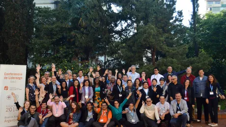 Participants to the LAC leadership conference. Photo: LWF/Eugenio Albrecht