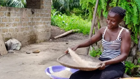 The Lutheran Church in Liberia initiates an ecumenical joint project to alleviate hunger through national rice farming. All photos: Rev. Linda Seyenkulo/LCL/ELCA