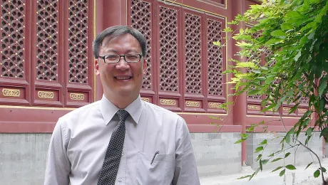 Rev. Philip Lok, former bishop of the Lutheran Church in Malaysia, at the Lutheran Churches in Asia meeting in Petaling Jaya. Photo: William Chang/LWF