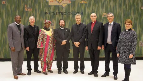 LWF and ILC representatives at the January 2015 meeting in Geneva. Photo: LWF/S. Gallay