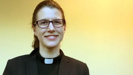 Thirty-two year old Rev Lydia Posselt from the Evangelical Lutheran Church in America (ELCA) will preach at the closing worship of the LWF Assembly on 16 May. Photo: Bob Fisher