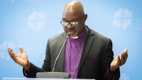 LWF President Panti Filibus Musa. Photo: LWF/Albin Hillert