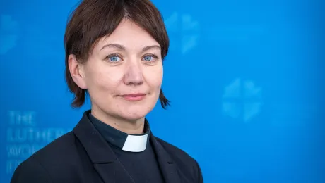 New General Secretary, Rev. Dr Anne Burghardt. Photo: LWF/A. Danielsson