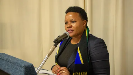 Faustina Nillan, national director for women and children in the Evangelical Lutheran Church in Tanzania. Photo: Doug Hostetter