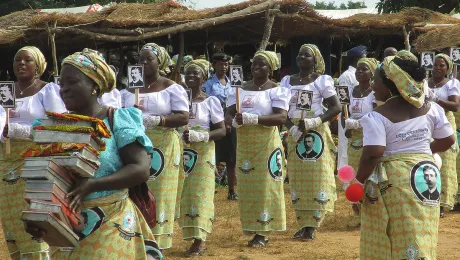 A group of LCCN women during the centennial of the church. Photo: LWF/ LCCN/ Felix Samari 